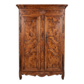 19th century Bressan antique wardrobe in good condition.