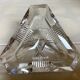 Triangular ashtray and pocket tray