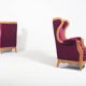 Pair of Lounge Chairs by Oscar Nilsson, Sweden 1960’s