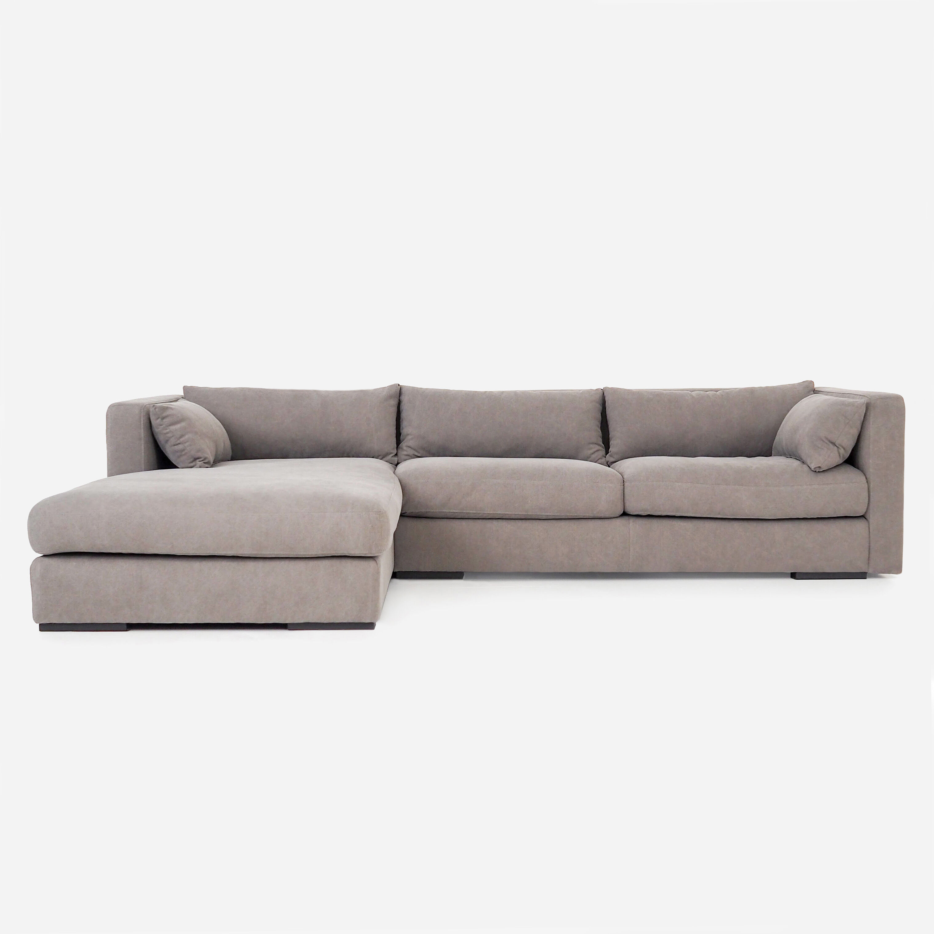 Corner sofa sztokholm grey, scandinavian design