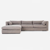 Corner sofa sztokholm grey, scandinavian design