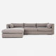 Corner sofa sztokholm grey, scandinavian design