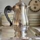 Ercuis 5-piece tea and coffee service in silver-plated metal.