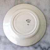Set of 15 plates art nouveau kg lunéville