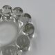 Duo de bougeoirs en verre