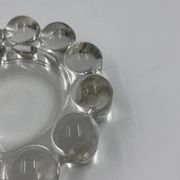 Duo de bougeoirs en verre
