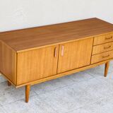 Scandinavian teak row