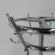 Standing chrome-plated Tubax coat rack