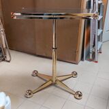 Italian vintage rolling side table - Arredamenti Allegri Parma