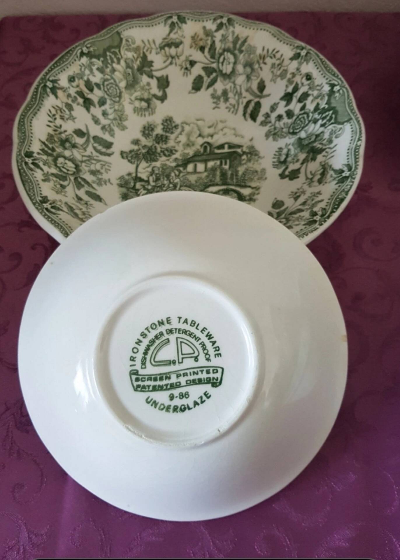 Ensemble de porcelaine anglaise Irostone Tableware