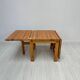 1960s Vintage ‘Fureka’ Pine Drop-Leaf Dining Table by Edvin Helseth for Sta