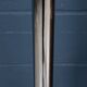 20th century italian chrome & glass floor lamp attributable to max ingrand