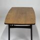Table scandinave en palissandre par Henning Kjaernulf pour Bruno Hansen