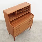 Teak secretary, Danish design, 1960s, production: Denmark