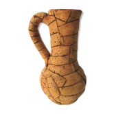 Vase / Carafe / pitcher vintage terracotta and cork
