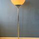 Space Age Guzzini Mid Century floor lamp with white acrylic shade