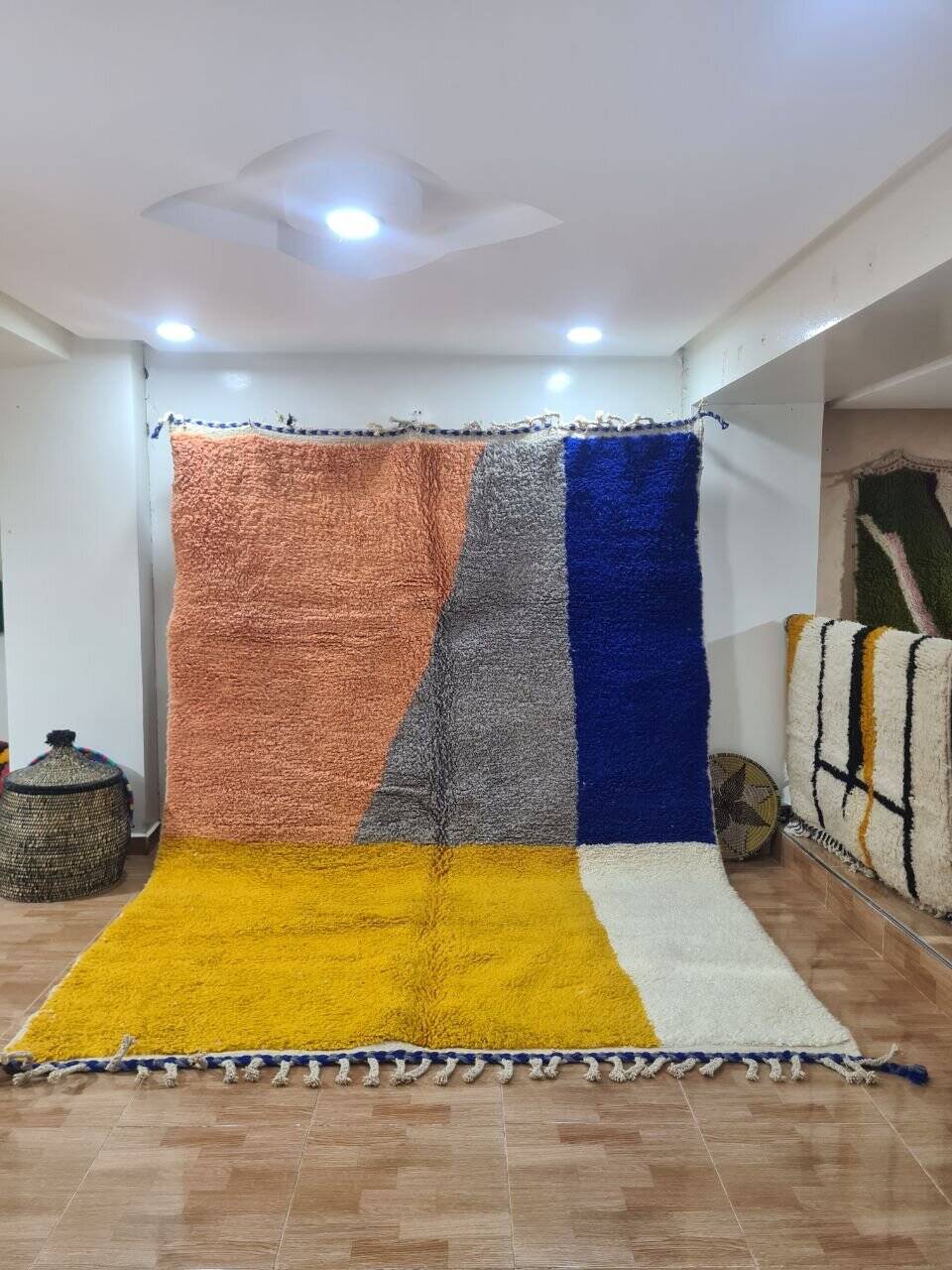Handmade Beni Ouarain rug 300x200 cm