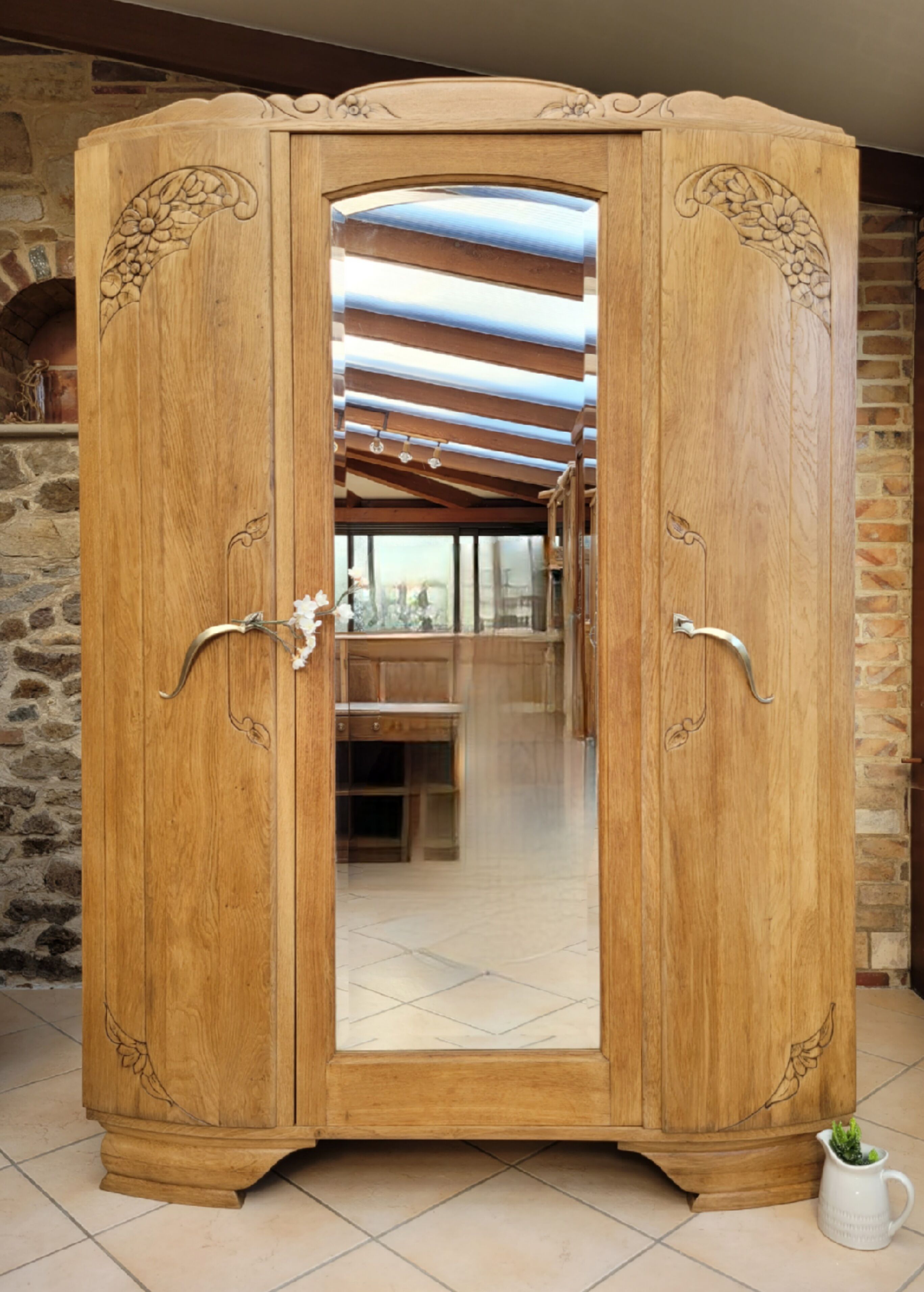 Art deco wardrobe