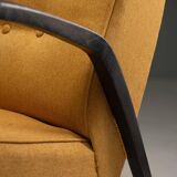 Armchair, attributed to Krásná jizba / ÚLUV, 1950s–1960s, Czechoslovakia