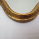 Ancien miroir de style  en bois tour doré, 41x27 cm