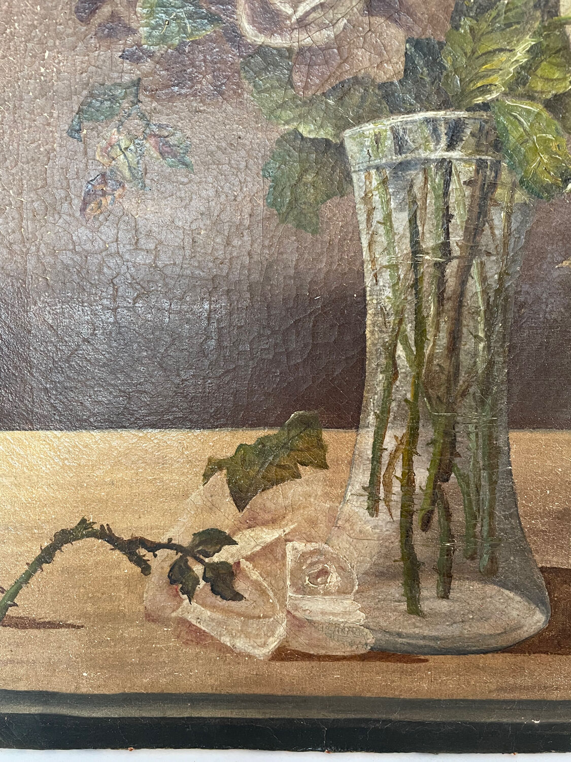 Pair of antique paintings