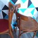 Set Baumann 60 year vintage Bistro chairs
