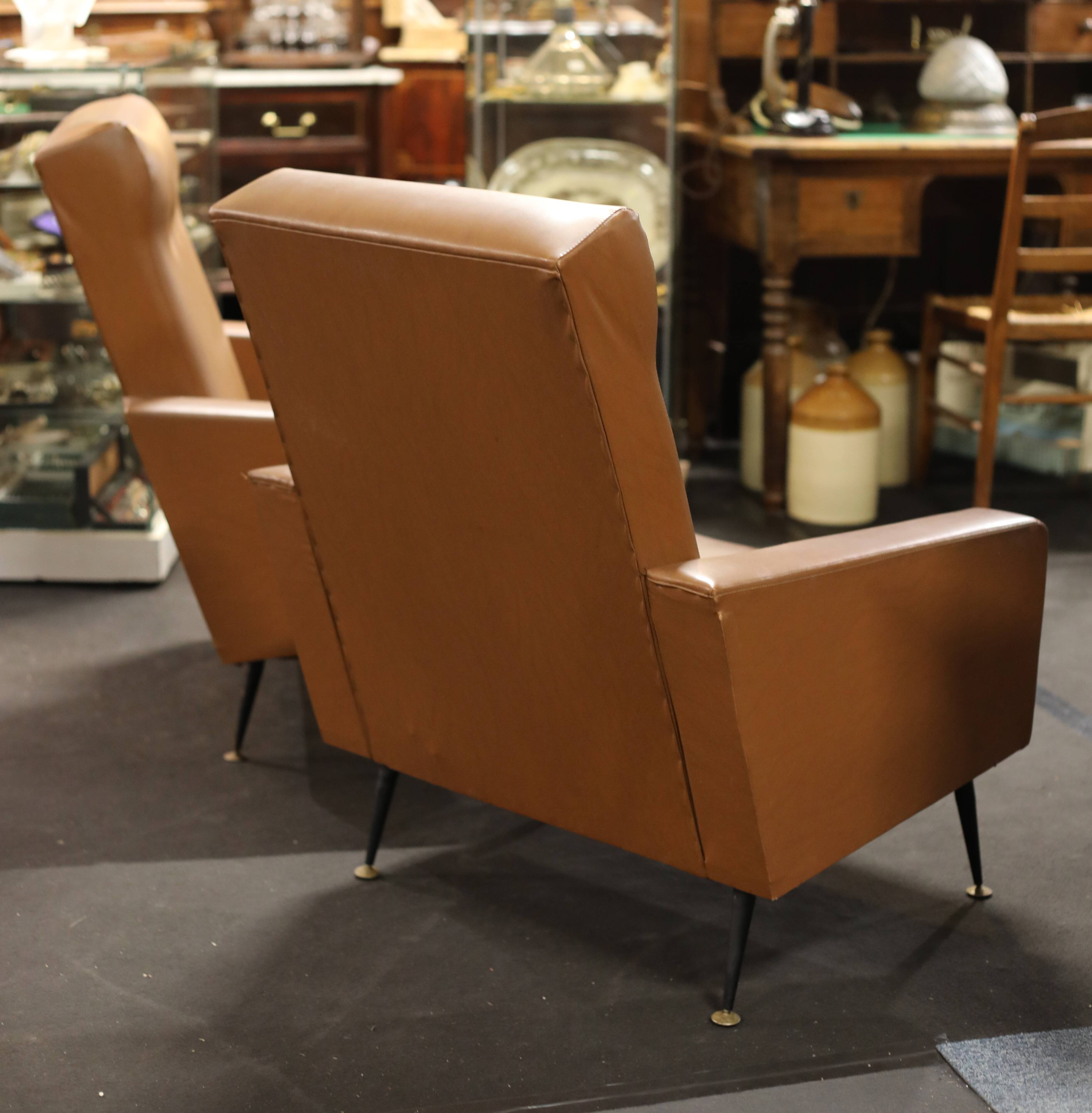 Pair of vintage armchairs