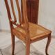 Set of 6 caned Regency/Louis XV chairs