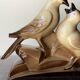 Sculpture céramique Art Deco oiseaux Charles Lemanceau