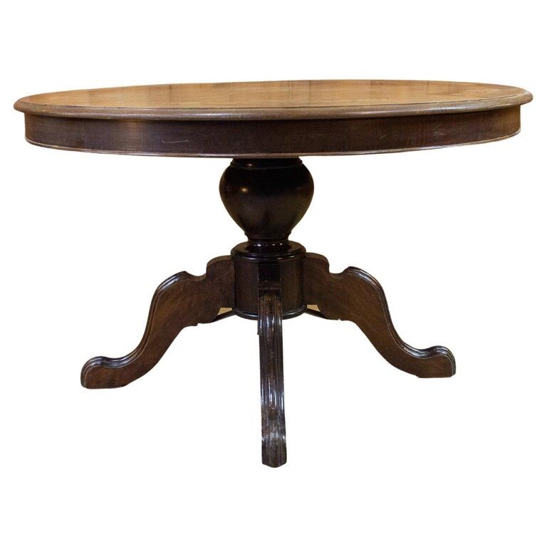 Pedestal table Louis-Philippe style 20th century