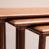 Suite of vintage nesting tables