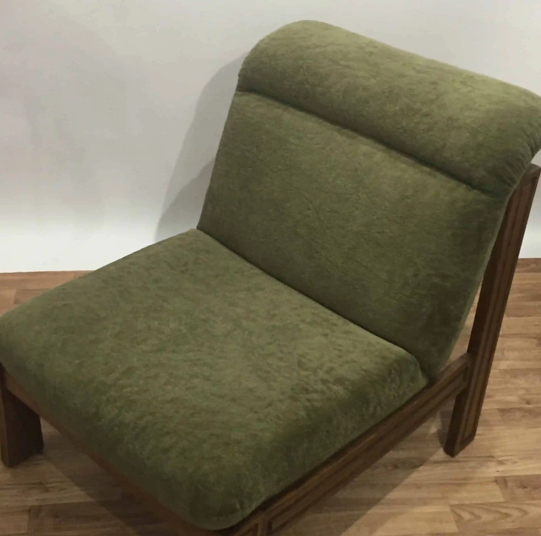 60s green velvet heater