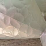 Ice cups/fruit iridescent glass