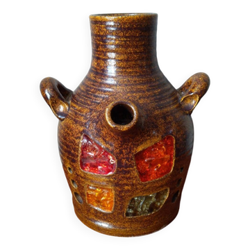 Pied de lampe accolay vintage décoration campagne brutaliste