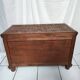 Ancien coffre en bois sculpté oriental