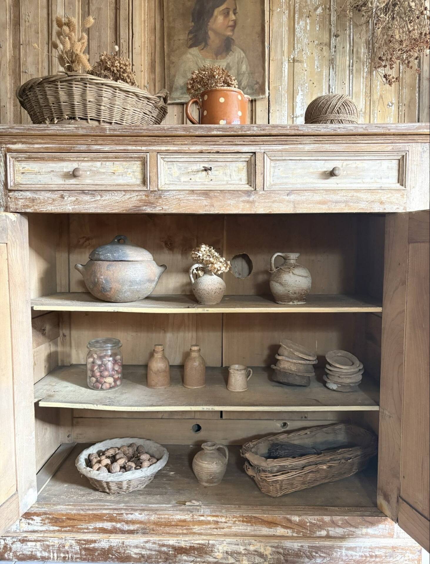 Old Parisian sideboard