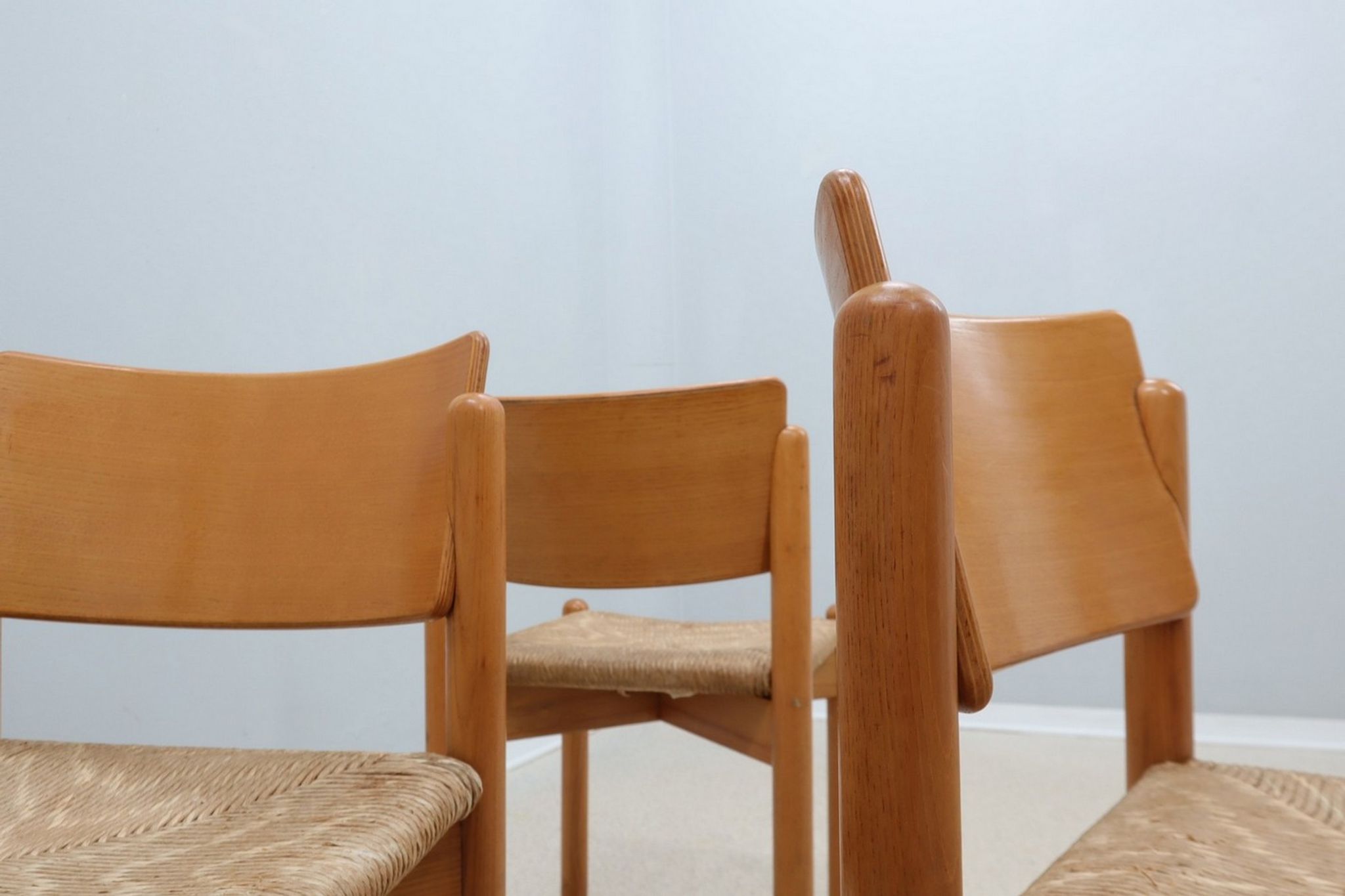 Vintage original set of 4 dining chairs