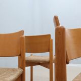 Vintage original set of 4 dining chairs