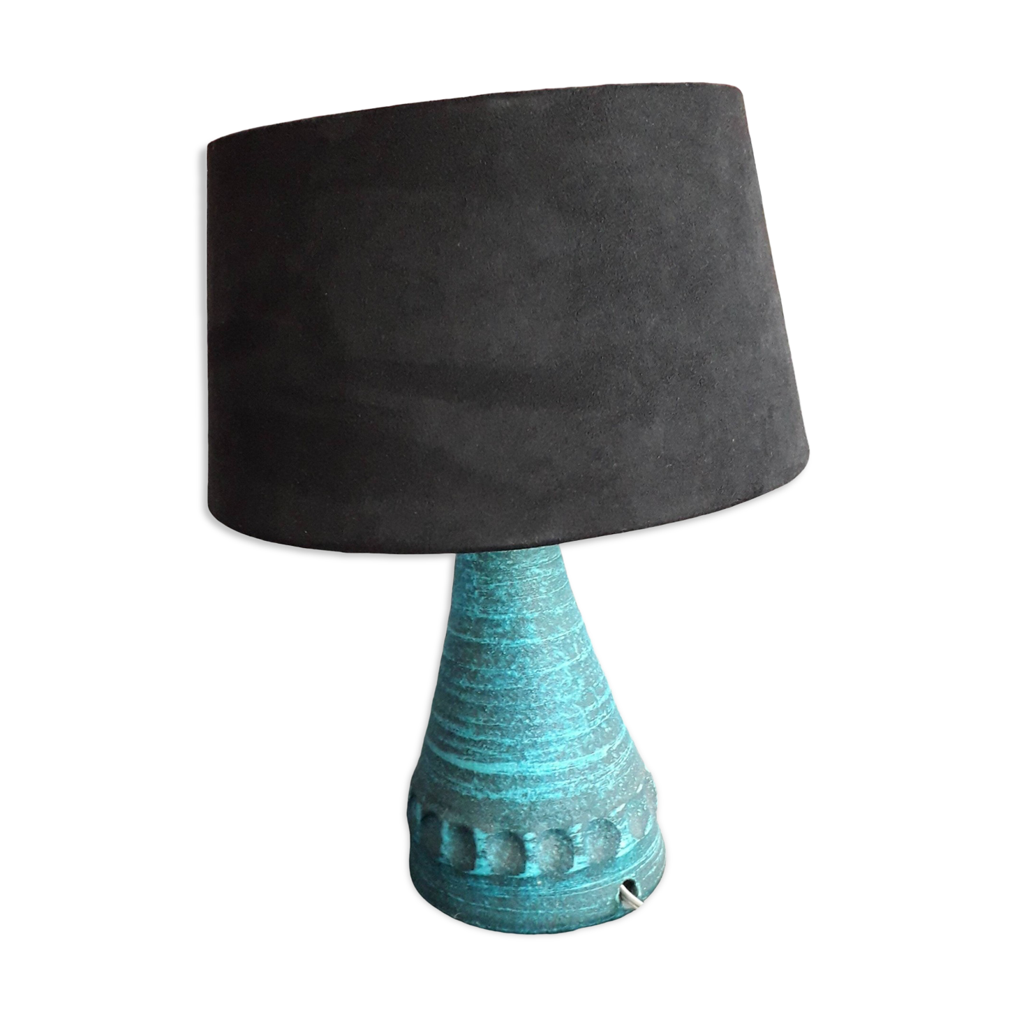 Large Accolay ceramic lamp from the Gauloise series
