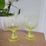 Uraline stemware