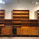 Danish large modular teak shelving unit bookcase, 70s