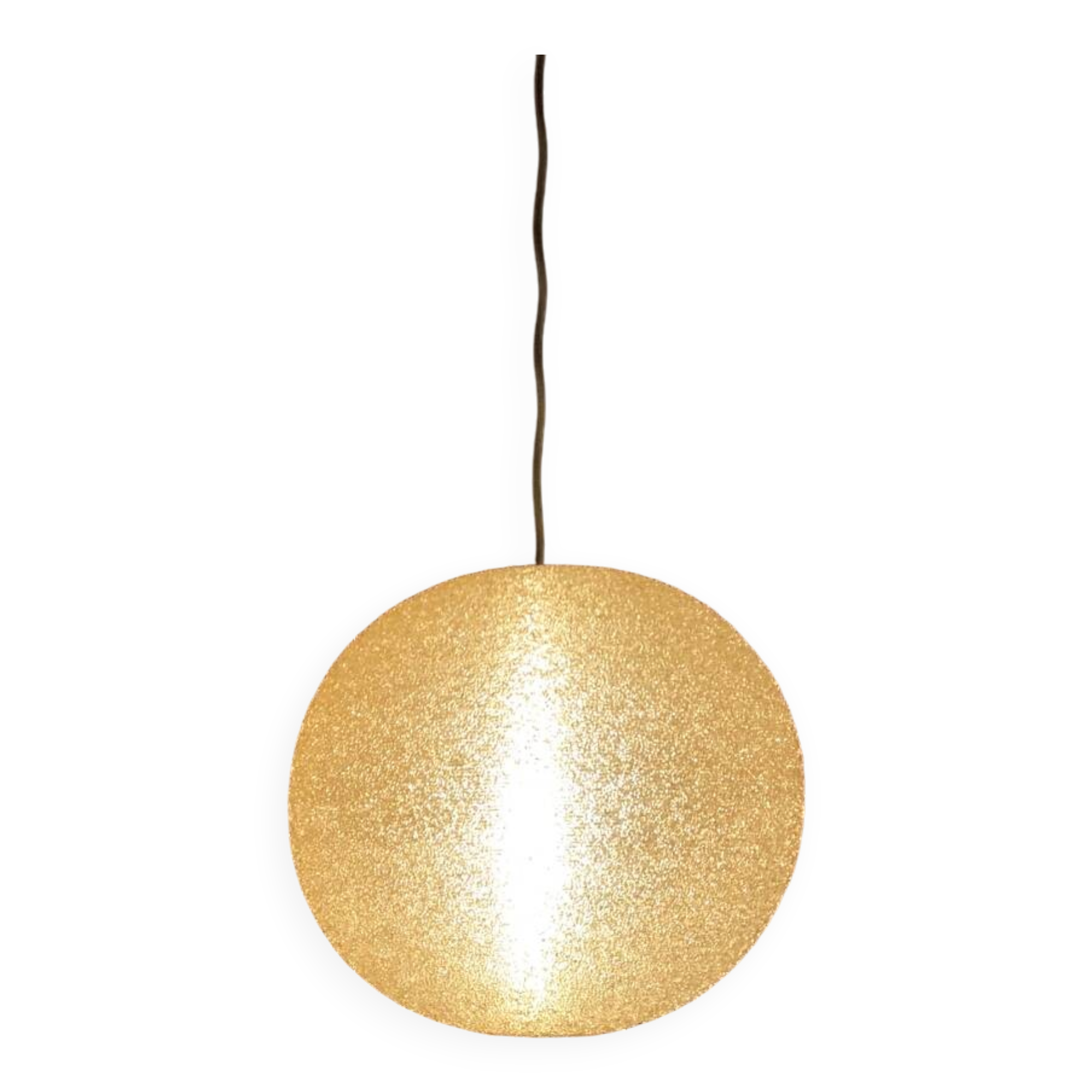 Vintage Rotaflex ball pendant light circa 1960