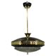 1960s Space Age UFO Pendant Light by Ludib Bratislava, Czechoslovakia