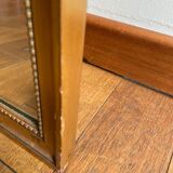 Long mirror golden frame