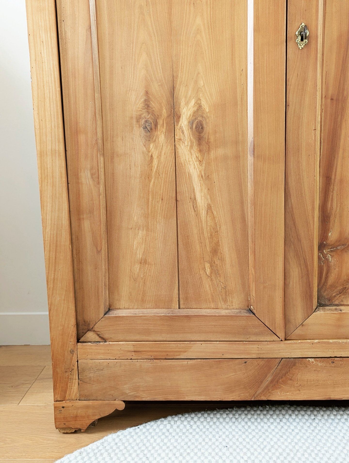 Antique solid wood sideboard