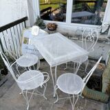 Living room wrought iron garden