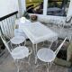 Salon jardin fer forgé
