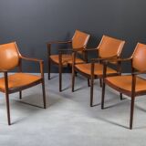 Set of 4 "Elton" Armchairs by Torbjørn Afdal, Norway, 1960s