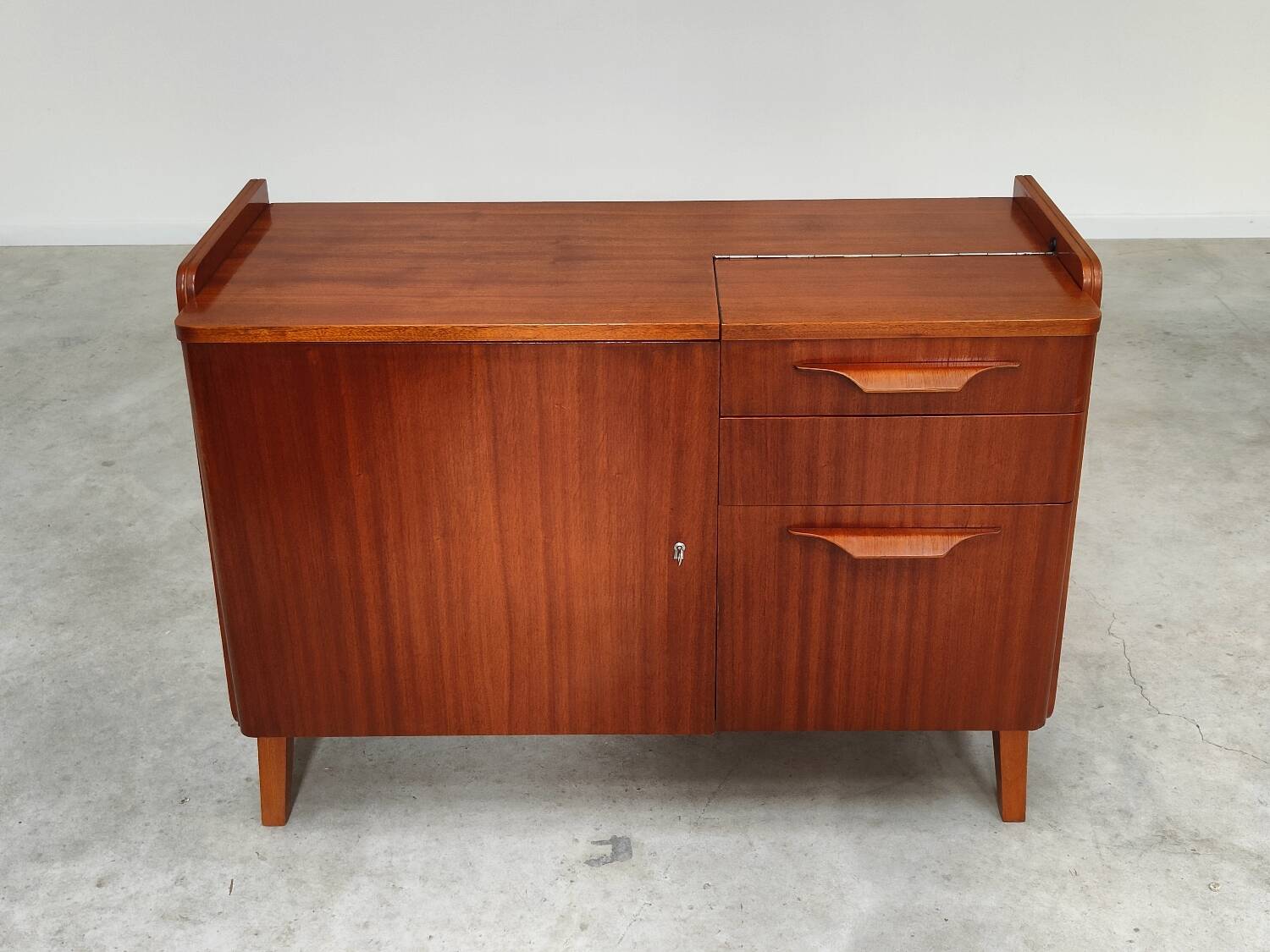 Low sideboard by Frantisek Jirak for Tatra Nabytok 1959