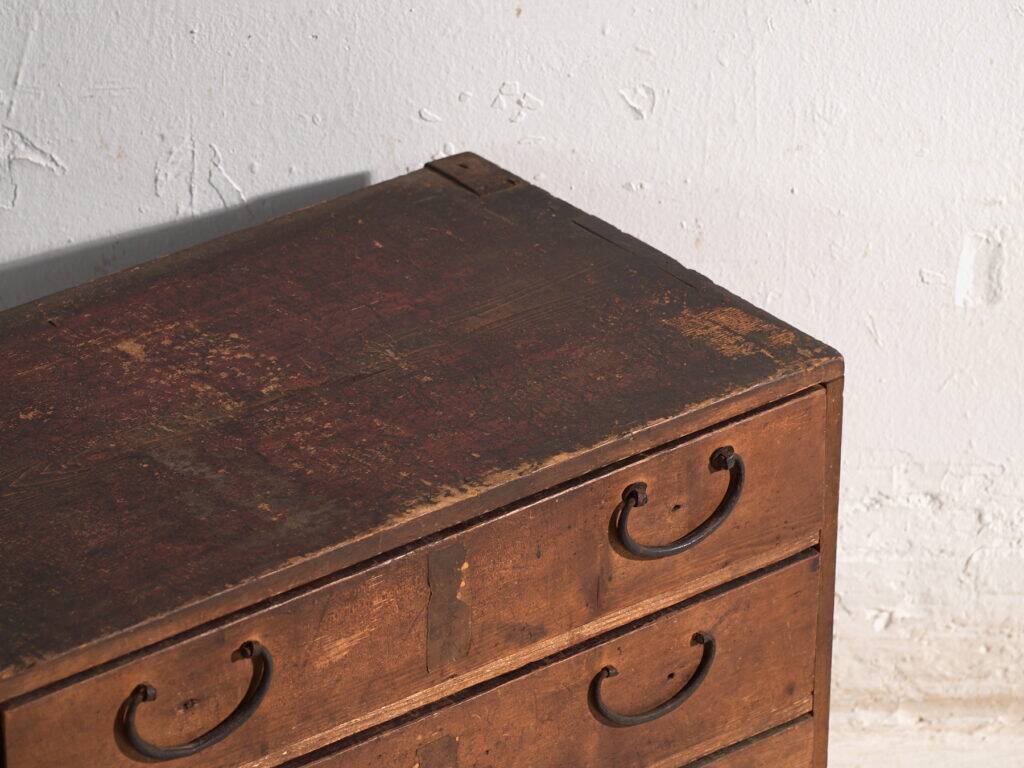 Antique Japanese tansu chest – Japan, circa 1910